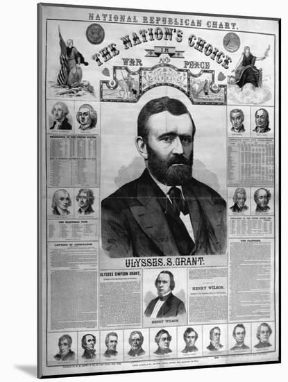 Poster of Ulysses Grant and Henry Willson-null-Mounted Giclee Print