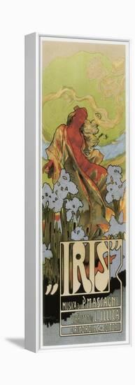 Poster, Opera 'Iris', 1898-Adolfo Hohenstein-Framed Stretched Canvas