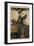 Poster with Woman in Vintage Automobile Holding Up Sherry Glass-Ramon Casas Carbo-Framed Giclee Print