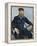 Postman Joseph Roulin-Vincent van Gogh-Framed Stretched Canvas