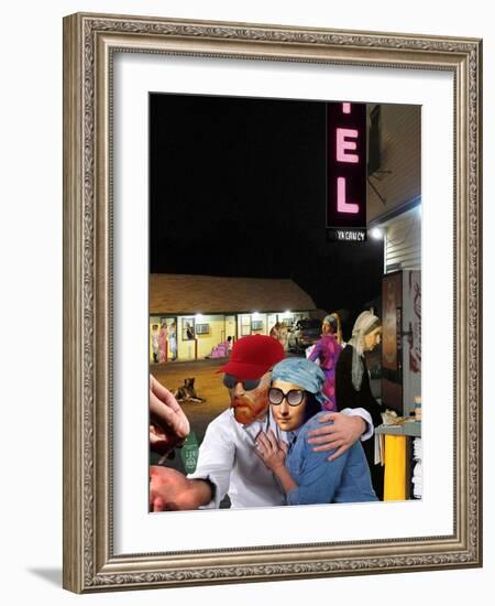 Postmodern Motel-Barry Kite-Framed Art Print