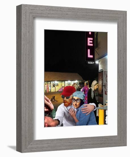 Postmodern Motel-Barry Kite-Framed Premium Giclee Print