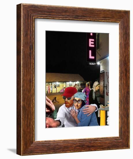 Postmodern Motel-Barry Kite-Framed Premium Giclee Print