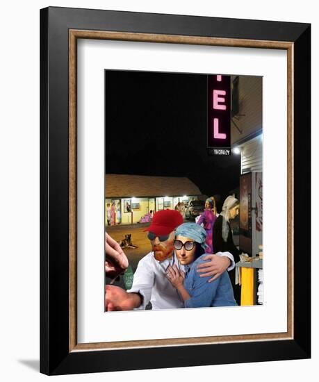 Postmodern Motel-Barry Kite-Framed Premium Giclee Print