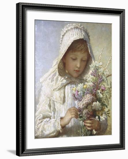 Posy of Pretty Flowers-Carl Bauerle-Framed Giclee Print