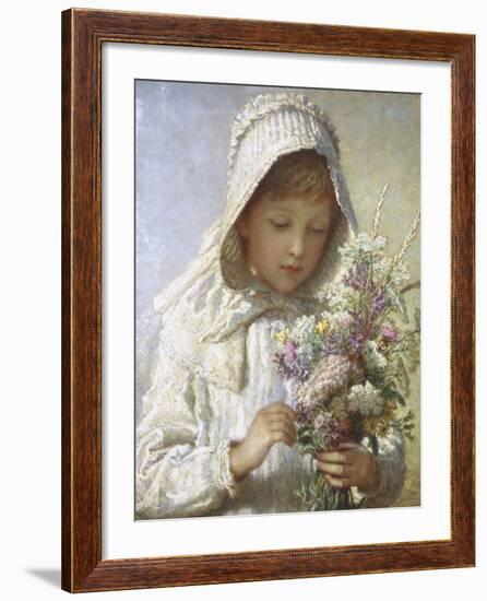 Posy of Pretty Flowers-Carl Bauerle-Framed Giclee Print