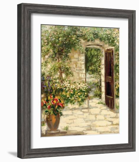 Posy Passage-David Weiss-Framed Giclee Print