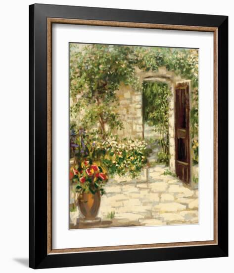 Posy Passage-David Weiss-Framed Giclee Print