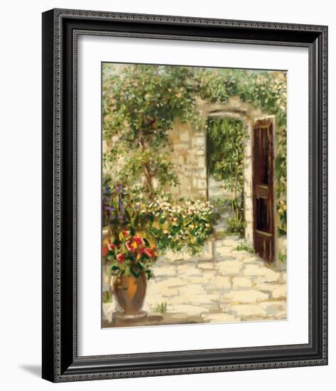 Posy Passage-David Weiss-Framed Giclee Print