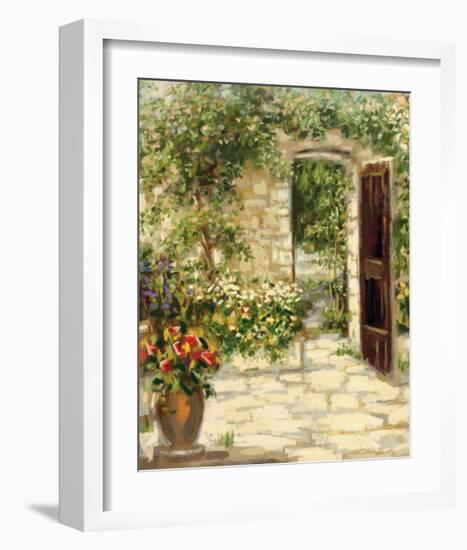 Posy Passage-David Weiss-Framed Giclee Print