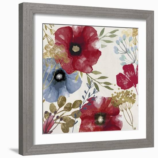 Posy Redux I-Color Bakery-Framed Giclee Print