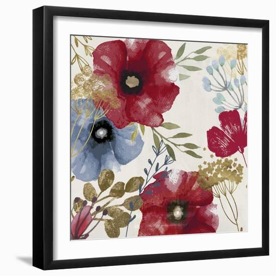 Posy Redux I-Color Bakery-Framed Giclee Print