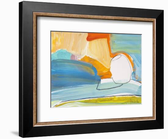 Pot by the Sunny Window-Joan Davis-Framed Art Print