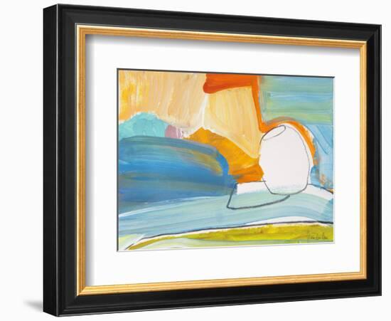 Pot by the Sunny Window-Joan Davis-Framed Art Print