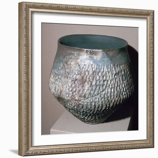 Pot from the Urnfield culture, 1300 BC-750 BC. Artist: Unknown-Unknown-Framed Giclee Print