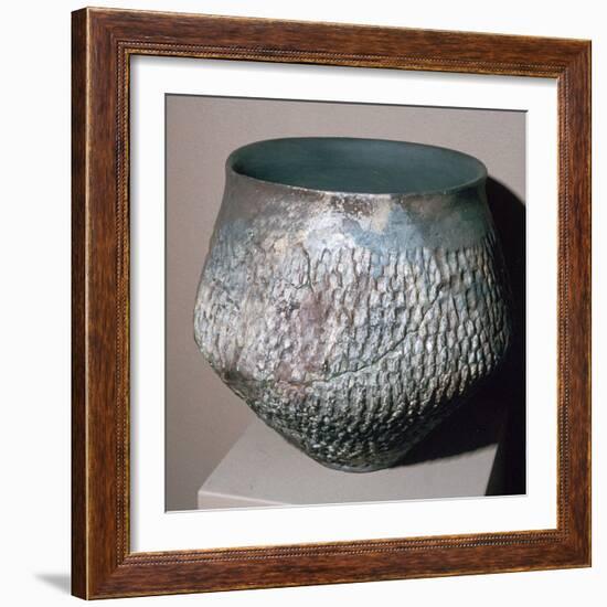 Pot from the Urnfield culture, 1300 BC-750 BC. Artist: Unknown-Unknown-Framed Giclee Print