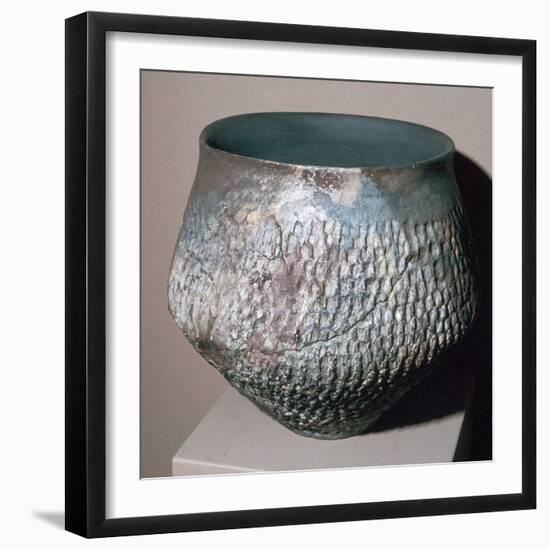 Pot from the Urnfield culture, 1300 BC-750 BC. Artist: Unknown-Unknown-Framed Giclee Print