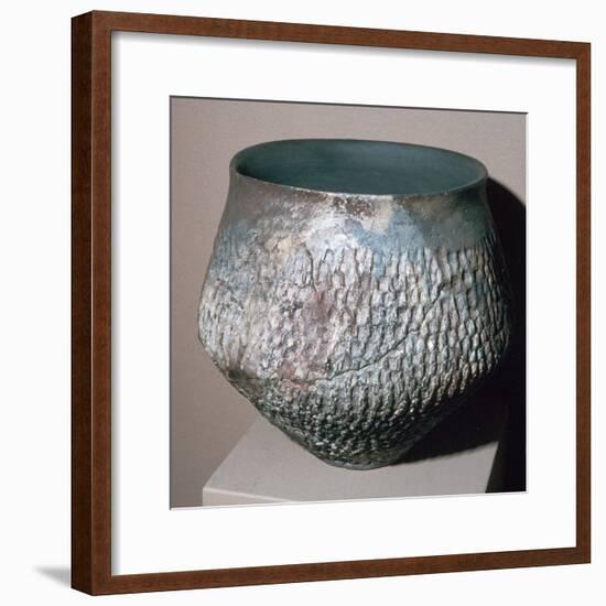 Pot from the Urnfield culture, 1300 BC-750 BC. Artist: Unknown-Unknown-Framed Giclee Print