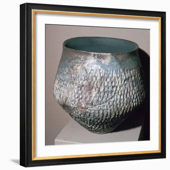 Pot from the Urnfield culture, 1300 BC-750 BC. Artist: Unknown-Unknown-Framed Giclee Print