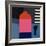 Pot, Glass and Stripes-Sophie Harding-Framed Giclee Print