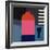 Pot, Glass and Stripes-Sophie Harding-Framed Giclee Print