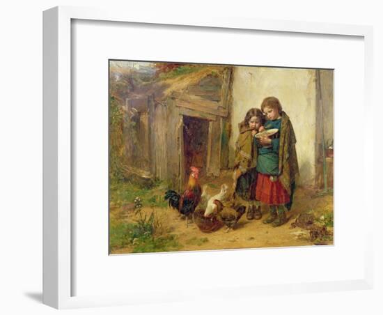 Pot Luck, 1866-Thomas Faed-Framed Premium Giclee Print