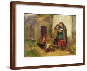 Pot Luck, 1866-Thomas Faed-Framed Giclee Print
