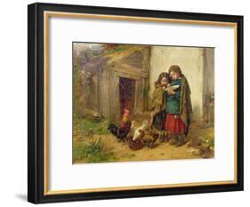 Pot Luck, 1866-Thomas Faed-Framed Giclee Print