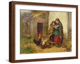 Pot Luck, 1866-Thomas Faed-Framed Giclee Print