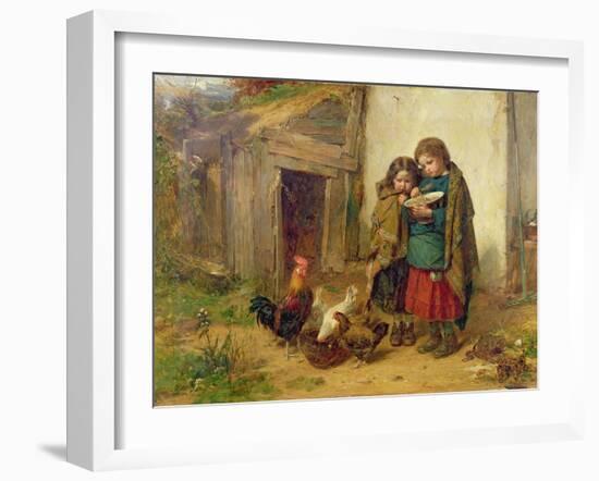 Pot Luck, 1866-Thomas Faed-Framed Giclee Print