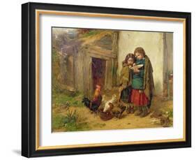 Pot Luck, 1866-Thomas Faed-Framed Giclee Print