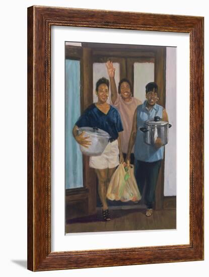 Pot Luck Party, 1998-Colin Bootman-Framed Giclee Print