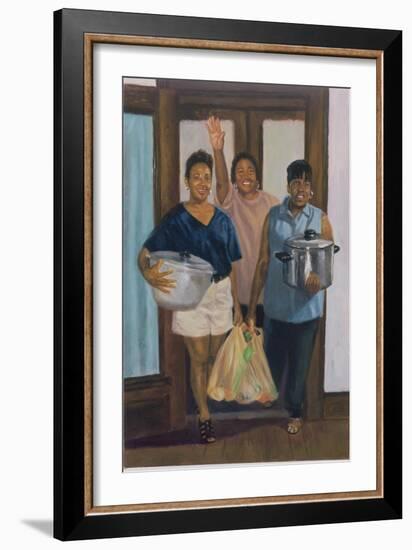 Pot Luck Party, 1998-Colin Bootman-Framed Giclee Print