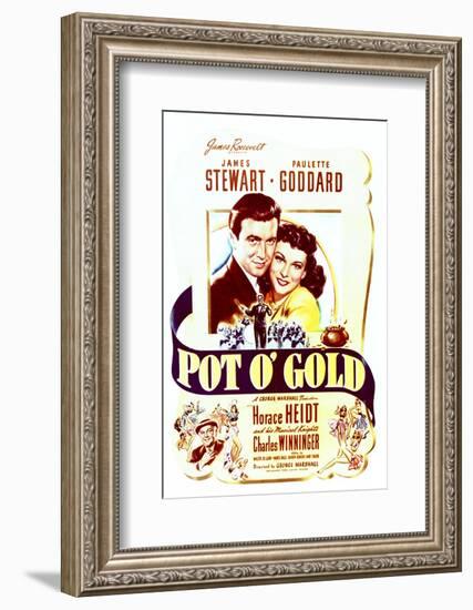 Pot o' Gold - Movie Poster Reproduction-null-Framed Photo