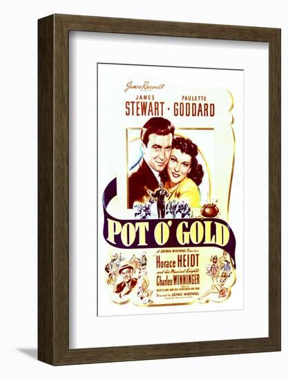 Pot o' Gold - Movie Poster Reproduction-null-Framed Photo