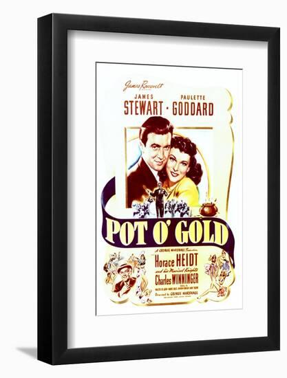 Pot o' Gold - Movie Poster Reproduction-null-Framed Photo