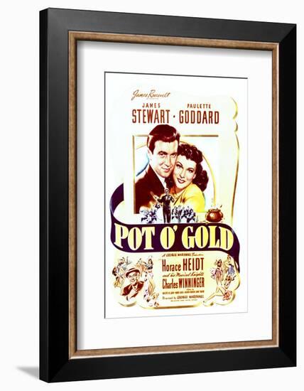 Pot o' Gold - Movie Poster Reproduction-null-Framed Photo