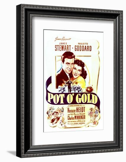 Pot o' Gold - Movie Poster Reproduction-null-Framed Photo