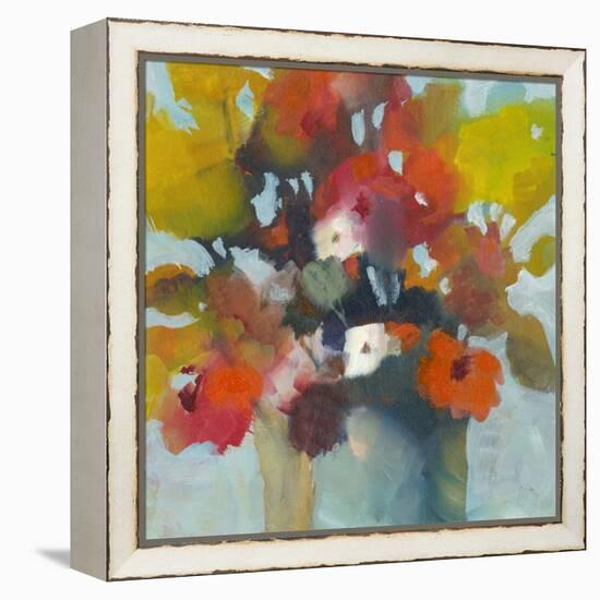 Pot of Flowers-Michelle Abrams-Framed Premier Image Canvas