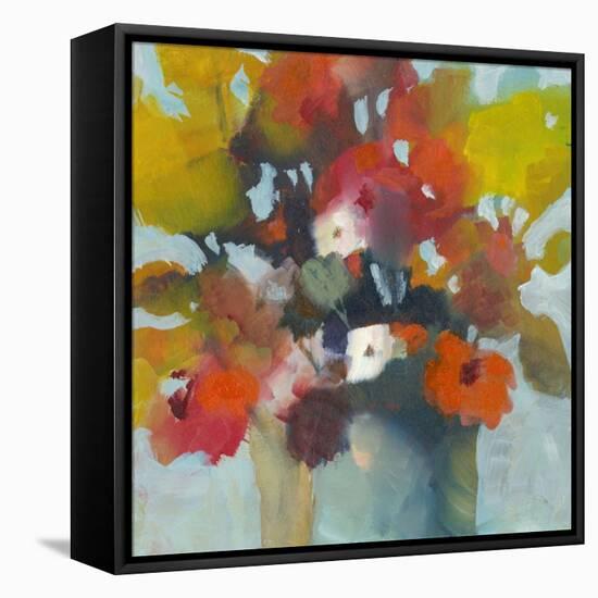 Pot of Flowers-Michelle Abrams-Framed Premier Image Canvas