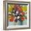 Pot of Flowers-Michelle Abrams-Framed Giclee Print