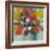 Pot of Flowers-Michelle Abrams-Framed Giclee Print