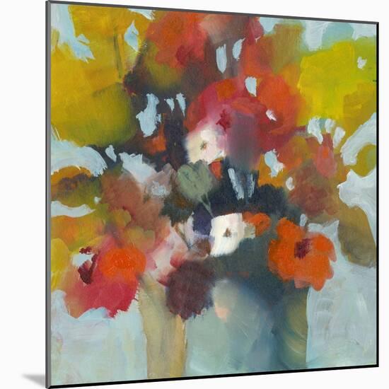Pot of Flowers-Michelle Abrams-Mounted Giclee Print