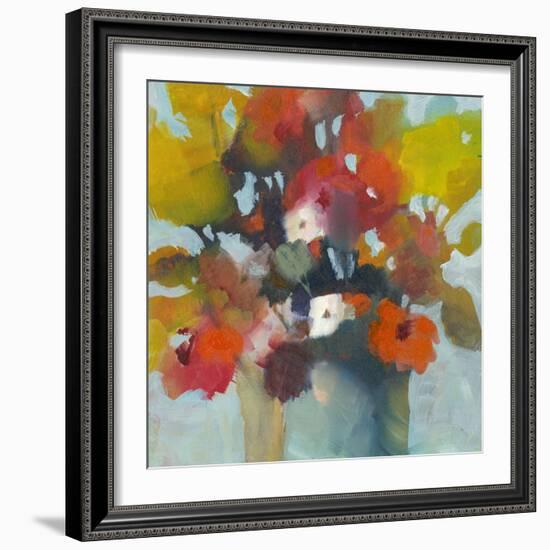 Pot of Flowers-Michelle Abrams-Framed Giclee Print