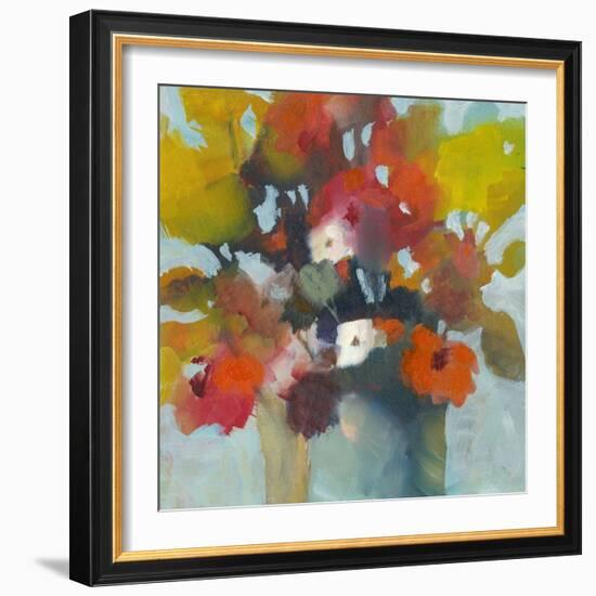 Pot of Flowers-Michelle Abrams-Framed Giclee Print