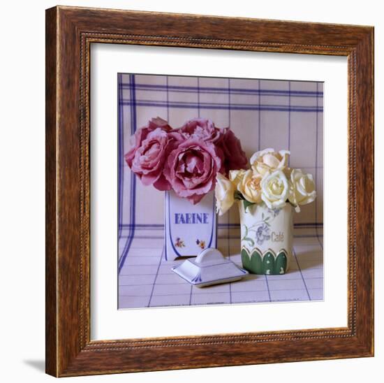 Pot's and Roses-Camille Soulayrol-Framed Art Print