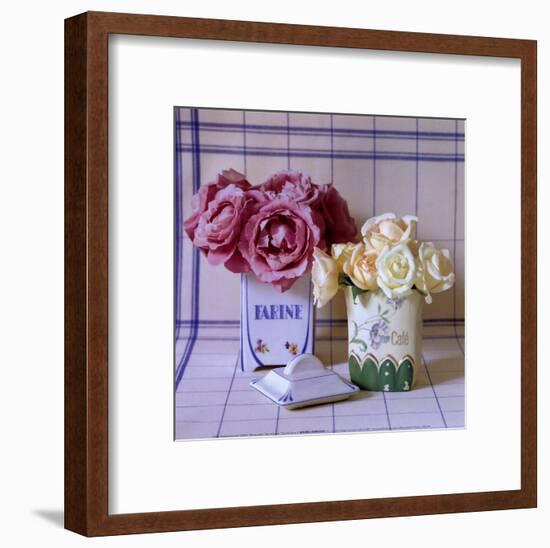 Pot's and Roses-Camille Soulayrol-Framed Art Print