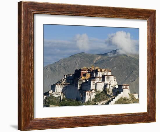 Potala Palace, Former Palace of the Dalai Lama, Unesco World Heritage Site, Lhasa, Tibet, China-Ethel Davies-Framed Photographic Print