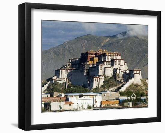 Potala Palace, Former Palace of the Dalai Lama, Unesco World Heritage Site, Lhasa, Tibet, China-Ethel Davies-Framed Photographic Print