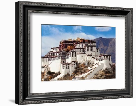 Potala Palace in Lhasa Tibet-null-Framed Premium Giclee Print